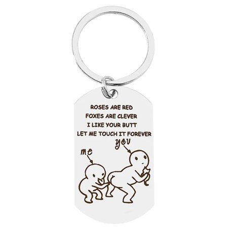 Jeg Elsker Din Bakdel La Meg Få Røre Den For Evig Nøkkelring Påske Valentinsdag Gave