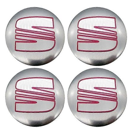 4st 56mm 60mm Bil Hjul Centrum Nav Kapsel Fälg Skydd Emblem Klistermärken Tillbehör För Seat Ibiza 6j 6l Fr Ateca Altea Xl Leon 2 Leon