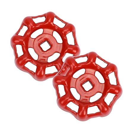 2-pak Udendørs Vandhanehåndtag Udskiftning Vandhanehjul Håndtag Stammehul Slange Bib Håndtag Støbejern Vandhanehåndtag