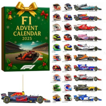 F1 Adventskalender - Julegave Akryl Anheng
