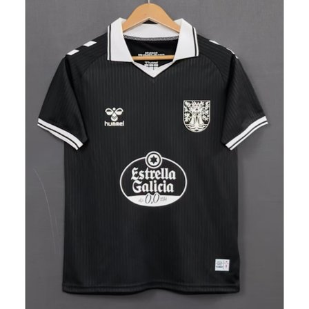 25-26 RC Celta de Vigo Svart Jubileumsutgave Fotball T-skjorte S-2XL
