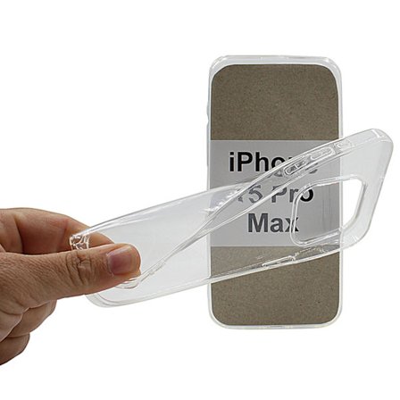 Ultra Thin TPU skal iPhone 15 Pro Max