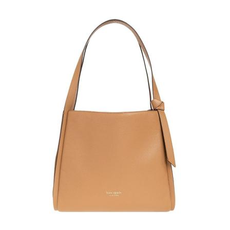 Kate Spade Shoulder Taske with logo Brun, Dame Skuldertasker, Størrelse: ONE Size