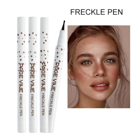 Ny naturlig simulationsfarvegengivelse, der ikke er let at falme makeup fregner pen farve