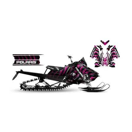 Dekalkit SweTown Stealth Fashion - Polaris Axys 800 SKS 146 2018-2020