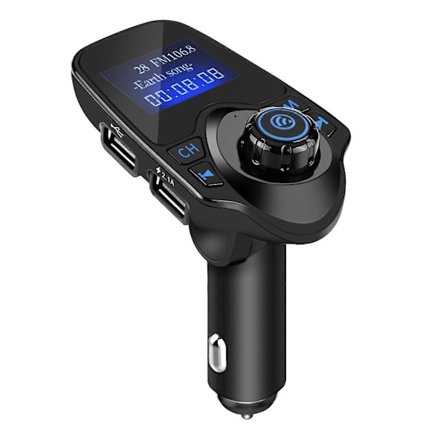T11 Bluetooth Trådlös Handsfree Bil Kit MP3-spelare FM-sändare USB-laddare