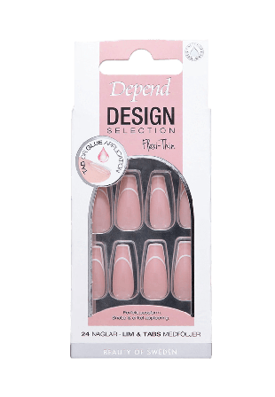 Depend Design Selection Artsy Smiles Coffin Lösnaglar & dekoration Unisex ONESIZE