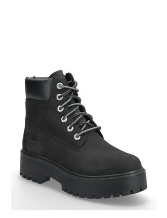 Timberland 6 Inch Lace Up Waterproof Boot - Black - 37