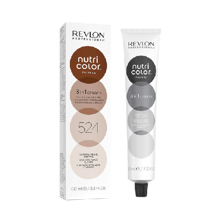 Revlon Professional Nutri Color Filters 524 Coppery Pearl Brown Hårfärg Unisex 100 ML