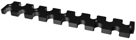 LK Systems 2417902 Fixeringsplatta till värmekretsfördelare, Installation