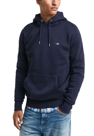 GANT Shield Hoodie Tröjor Herr Blå XL
