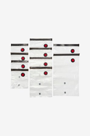 ZWILLING - Sæt med vakuum påsar Fresh & Save S/M/L 10 dele - Transparent - Opbevaringsbeholdere - Fra Homeroom
