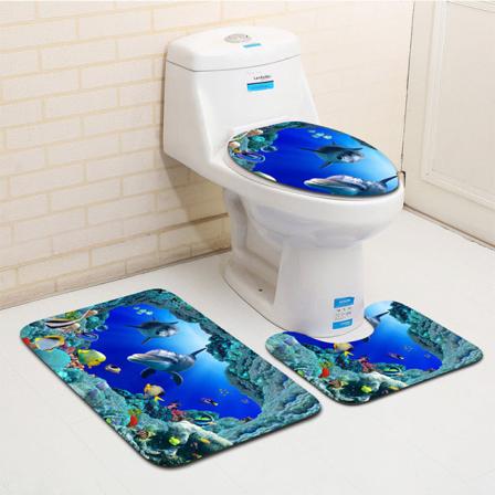 Kylpymatto Liukumaton imukykyinen suihku Kylpyhuonematto 3D Square 50*80cm