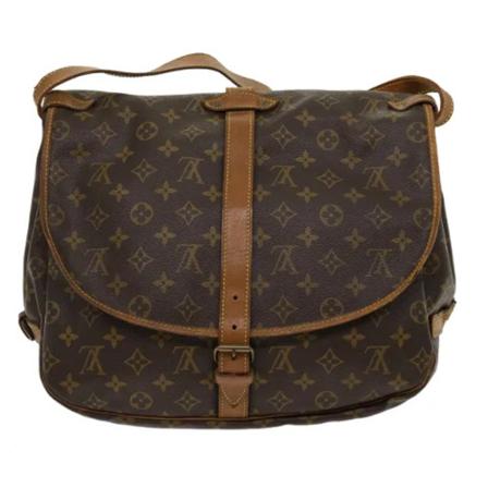 Louis Vuitton Vintage, Pre-owned Shoulder Bag Bruin, Dames, Maat:ONE Size
