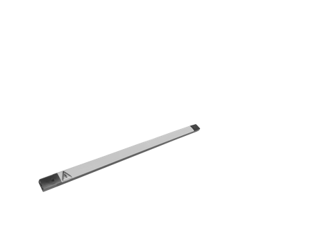 Aneta Lighting Scanled PRO-30 9/550 Benkarmatur 55 cm, 9 W, 3000 K Svart, Belysning