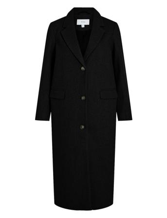 Visolo L/S Coat - Noos Outerwear Coats Winter Coats Black Vila