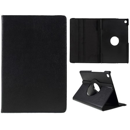 SKALO Samsung Tab S6 Lite 360 Litchi Flip Cover - Sort