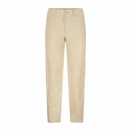 Etro, Straight Trousers Beige, Heren, Maat:L