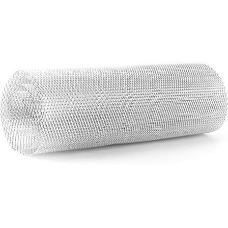 Yleismallinen verkkosäleikkö, 3x6mm alumiiniseoksesta valmistettu auton etusäleikkö puskurin korin säleikkö rombinen säleikkö yleismallinen hopea