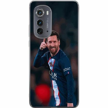 Motorola Edge (2022) Genomskinligt Skal Lionel Andrés Messi