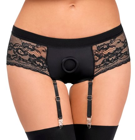 Bad Kitty: Strap-on panty Black - Sexleker Vuxen: For par