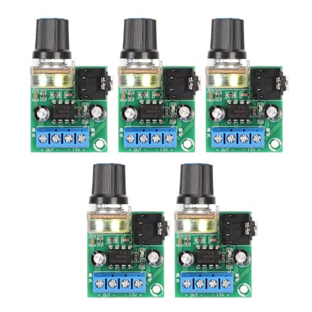MH 5PCS LM386 Förstärkarmodul Mini 0,5W till 10W Högtalare DC 3V till 12V Ljudförstärkarmodul för Högtalare