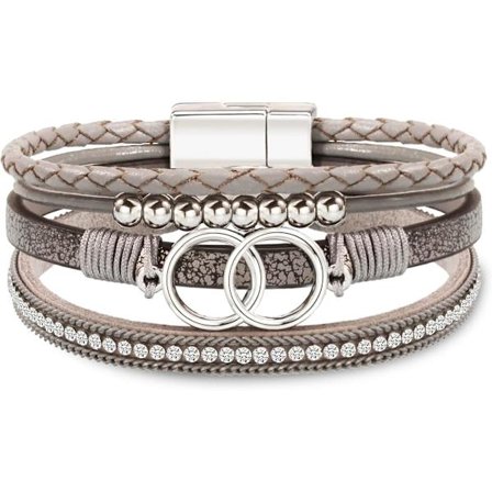1 stk Armbånd for Kvinner Bursdagsgaver til Mamma Inspirerende Gaver til Kvinner Morsdag Datter Wrap Armbånd Sis