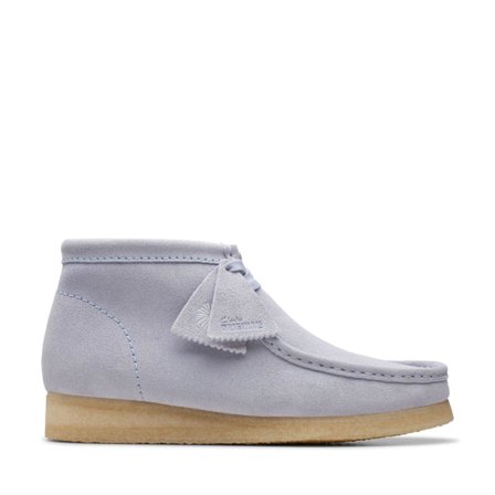 Clarks Wallabee Mockasinstövlar för män 9 UK Grå