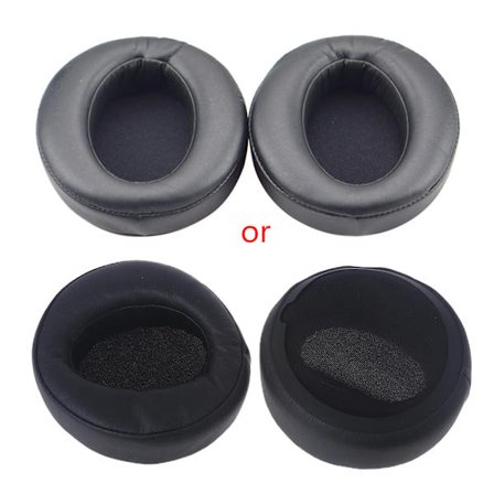 Komfortable øreputer for Sony MDR-XB950AP hodetelefoner Grå, svarte puter