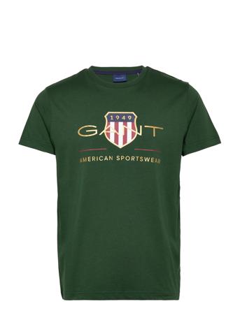 D2. Archive Shield Ss T-Shirt Green GANT