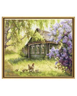 Broderikit Billede Haven - Andriana