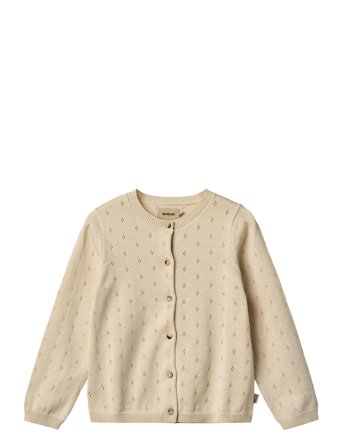Wheat Knit Cardigan Maia - Beige - 110