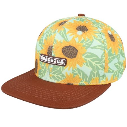 Kinder Headster - Multi snapback Cap - Kinder Sunny Seeds Pearl Harvest/Brown Snapback @ Hatstore