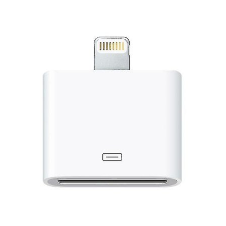 Lightning 30-pins til 8-pins adapter for iPhone, iPad