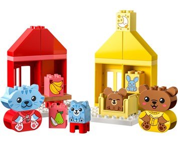 LEGO-DUPLO My First Hverdagsrutiner: Måltider og leggetid 10414-LEGO DUPLO Hverdagsrutiner: Måltider og leggetid 10414-LEGO-LEGO