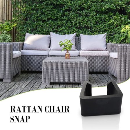 10 sett med møbelklemmer, koblingsklemmer for terrasse-sofa