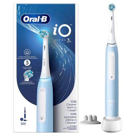 Oral-B iO 3s Eltandbørste Blå, Medicin & Pleje, Tandbørster, El-tandbørster