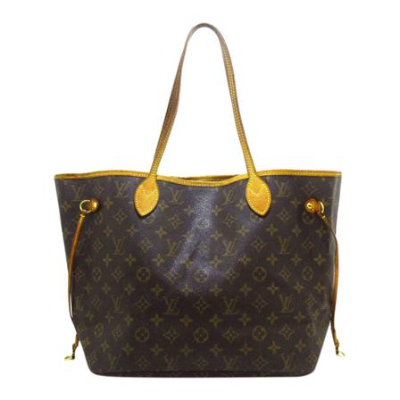 Louis Vuitton Vintage Pre-owned Neverfull MM Monogram Tas , Bruin , Dames , Maat: ONE Size Vintage Tassen