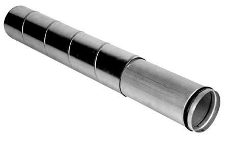 Flexit 02741 LV-kanava teleskooppivartinen 125 mm, Ilmanvaihto