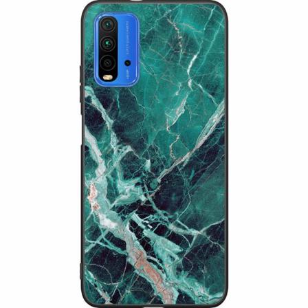 Xiaomi Redmi 9t Svart Skal Marmor