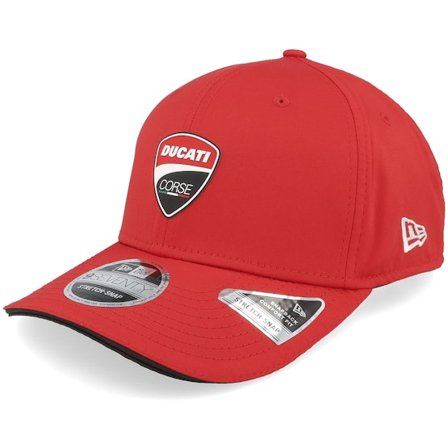New Era - Motor Rød adjustable Kasket - Ducati Core 9SEVENTY Scarlet/Black Adjustable @ Hatstore