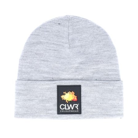 ColourWear - Grå cuff Beanie - Puppet Beanie Heather Grey Cuff @ Hatstore