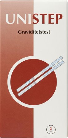 Unistep Graviditetstest Strips 2 stk, Medicin & Pleje, Graviditet & Efterfødsel, Graviditetstest