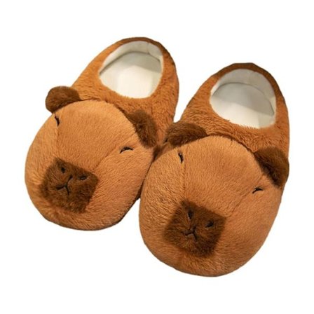 Capybara Slippers Capybara Slippers til udstoppede dyr STØRRELSE-40