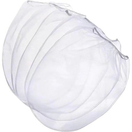 Spand Maling Si Poser, 5 Maling Si Poser, Nylon Mesh Poser med Elastik