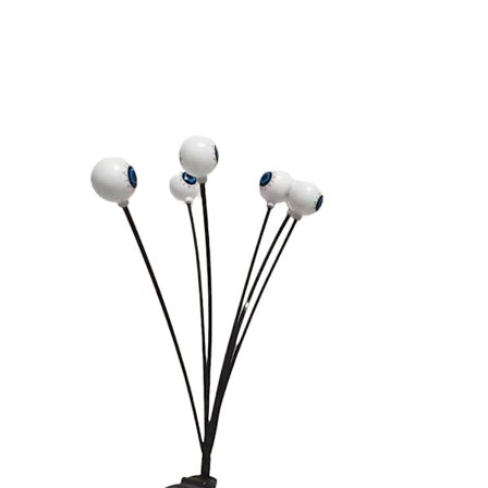 Halloween Øjenæble Lyskæde Dekoration Grønne Lys til Indendørs Udendørs Halloween Festartikler Havegård Dekoration