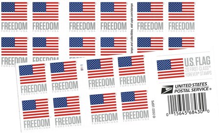 USA - Flag 2023 - Postfrisk hæfte