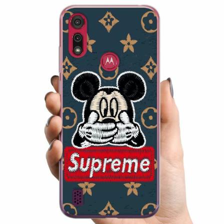 Motorola Moto E6s (2020) Tpu Mobilskal Happy Sup...