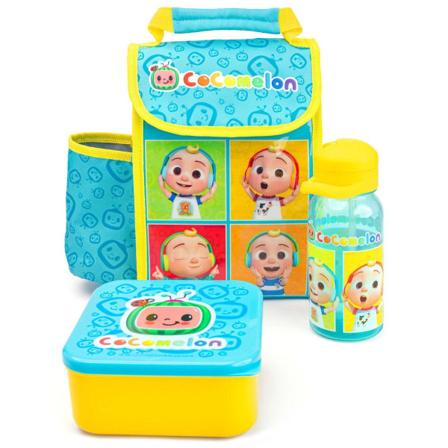 Cocomelon Barn/Barn Baby JJ Lunchväska Set One Size Blå/Gul One Size