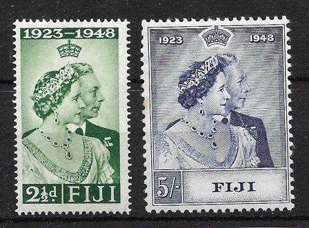 Fiji - MICHEL 114 - 115 - Ubrugt